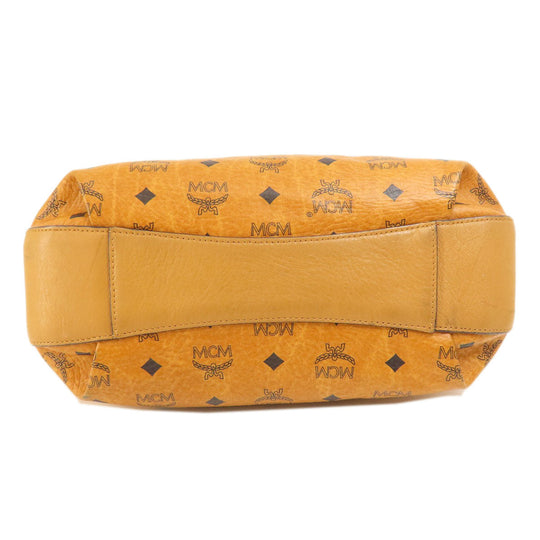 MCM Tote Bag leather Brown 2WAY