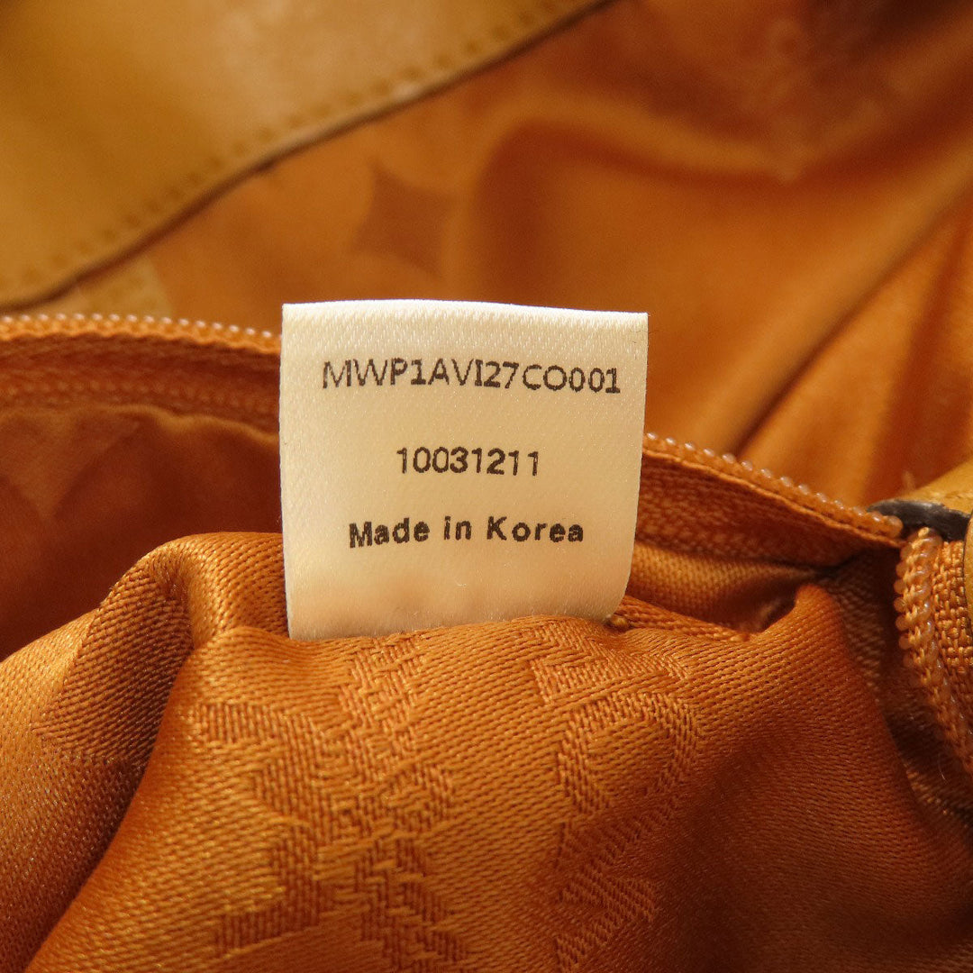 MCM Tote Bag leather Brown 2WAY