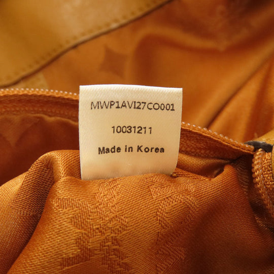 MCM Tote Bag leather Brown 2WAY