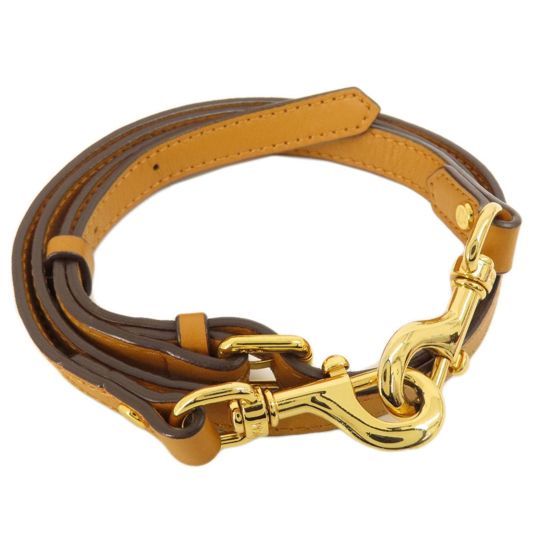 MCM Tote Bag leather Brown 2WAY