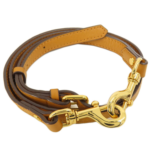 MCM Tote Bag leather Brown 2WAY