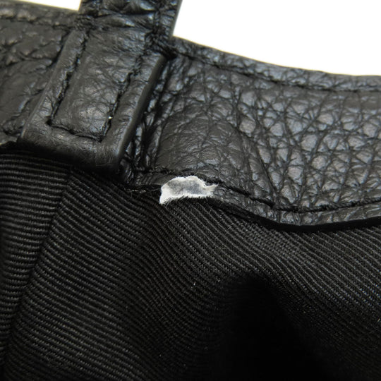 COACH Handbag F28992 leather black logoMetal Women Used Authentic