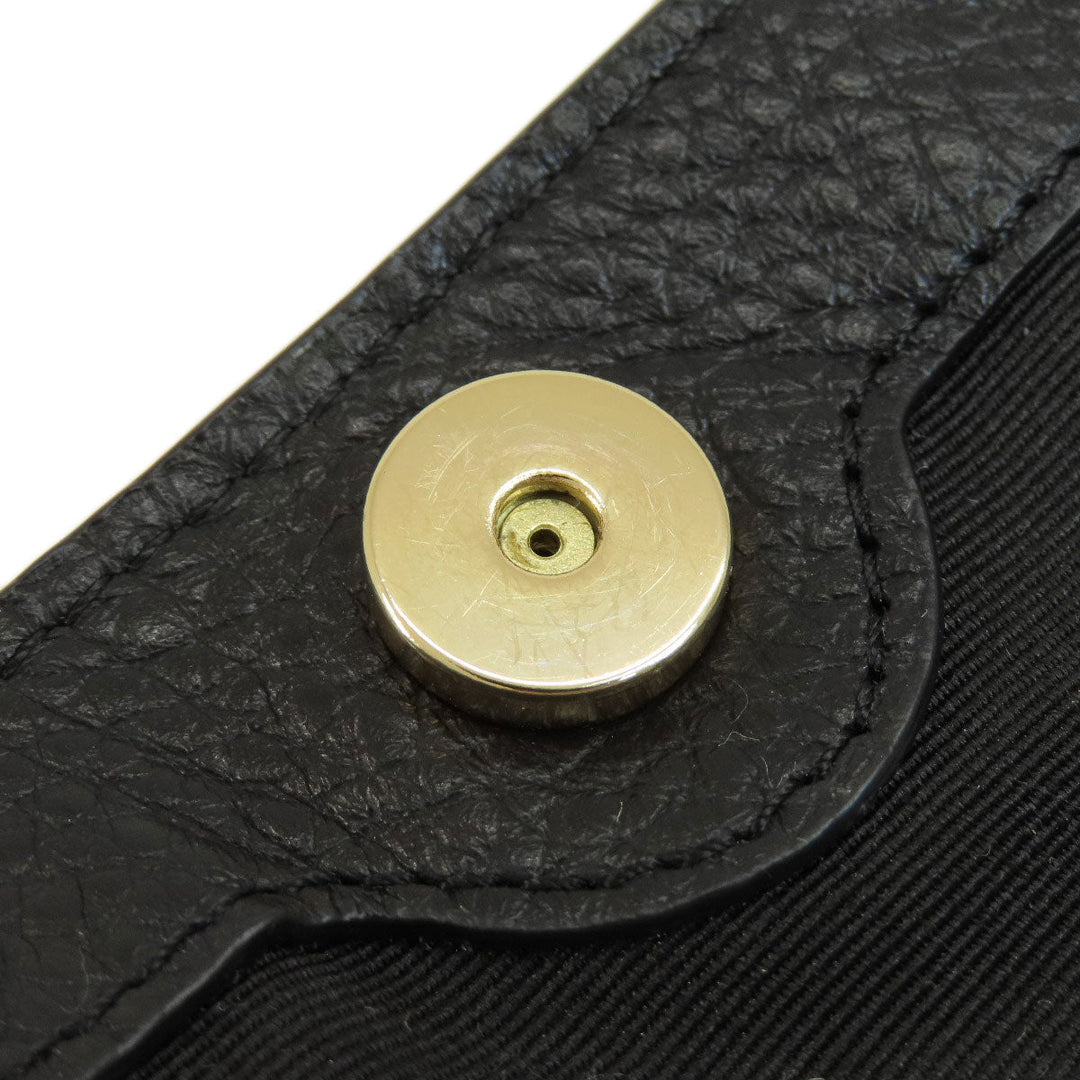 COACH Handbag F28992 leather black logoMetal Women Used Authentic