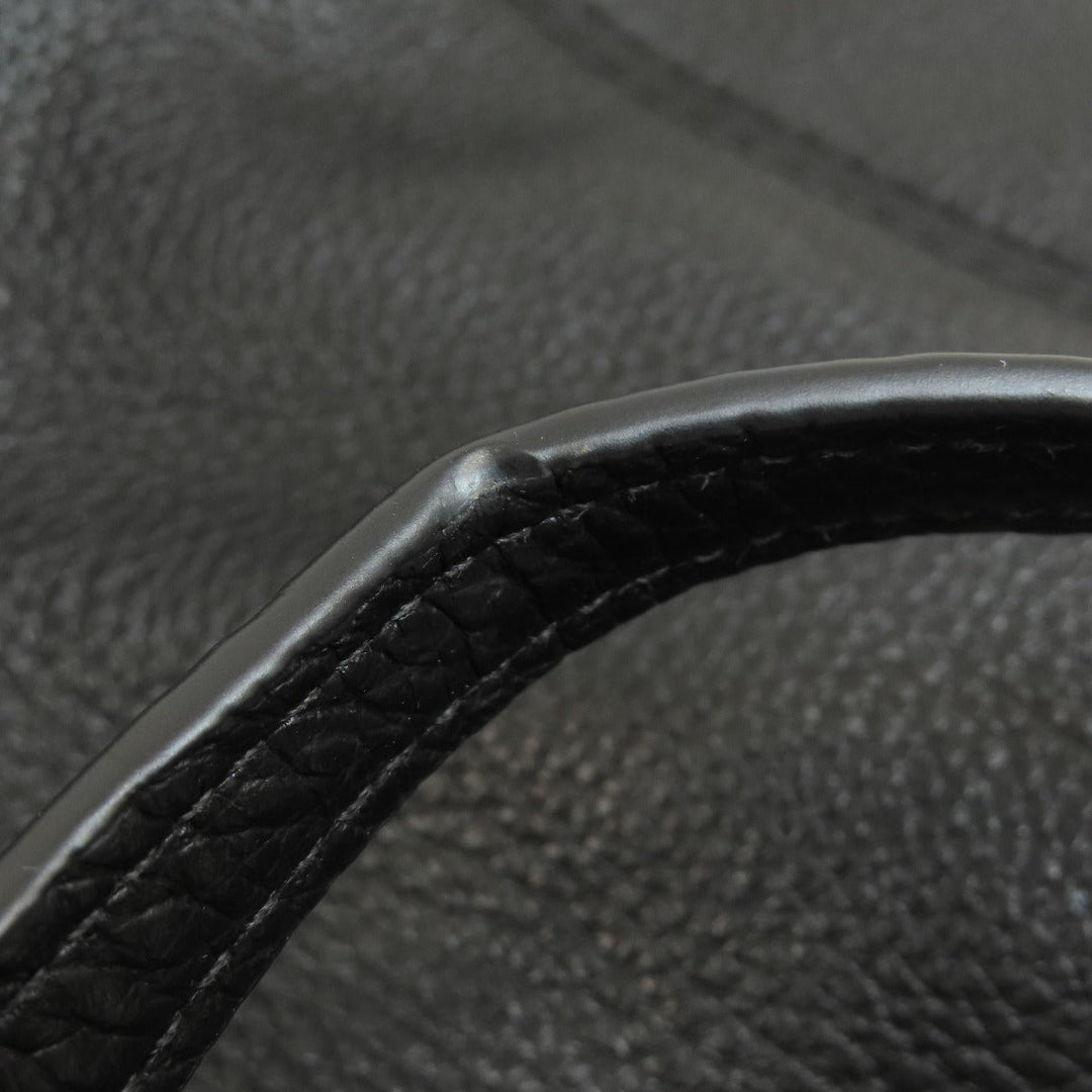 COACH Handbag F28992 leather black logoMetal Women Used Authentic