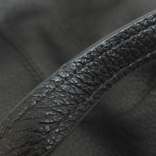 COACH Handbag F28992 leather black logoMetal Women Used Authentic