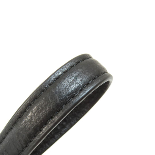 COACH Handbag F28992 leather black logoMetal Women Used Authentic