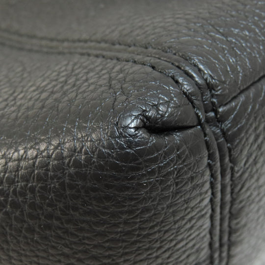 COACH Handbag F28992 leather black logoMetal Women Used Authentic