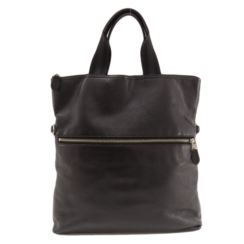 COACH Tote Bag F54759 leather black logo