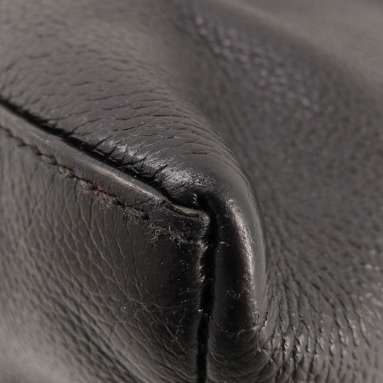 COACH Tote Bag F54759 leather black logo