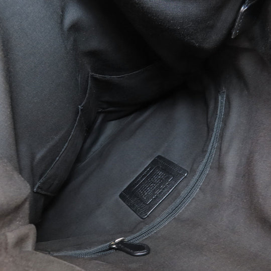 COACH Tote Bag F54759 leather black logo