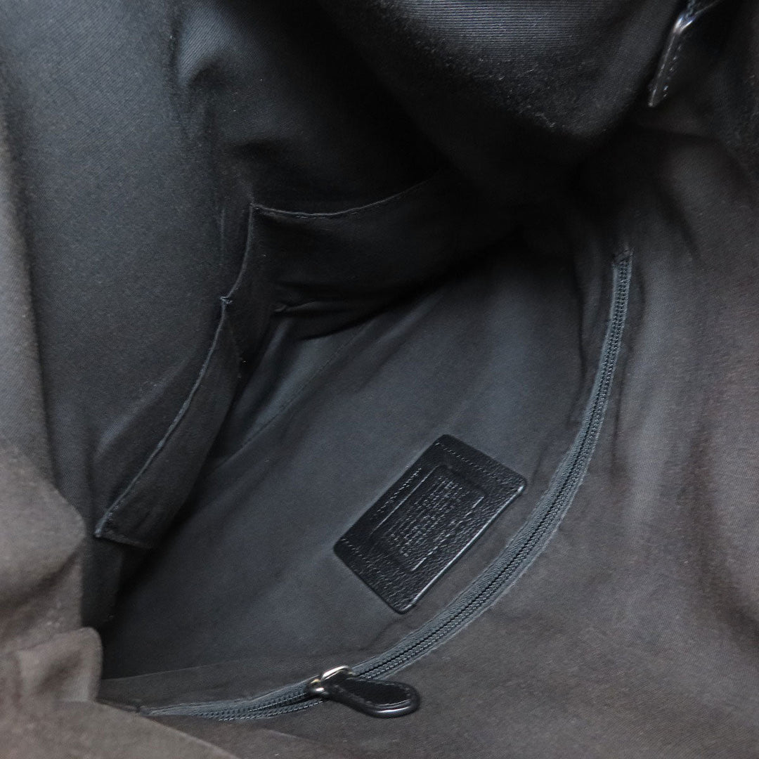 COACH Tote Bag F54759 leather black logo