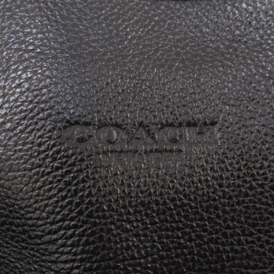 COACH Tote Bag F54759 leather black logo