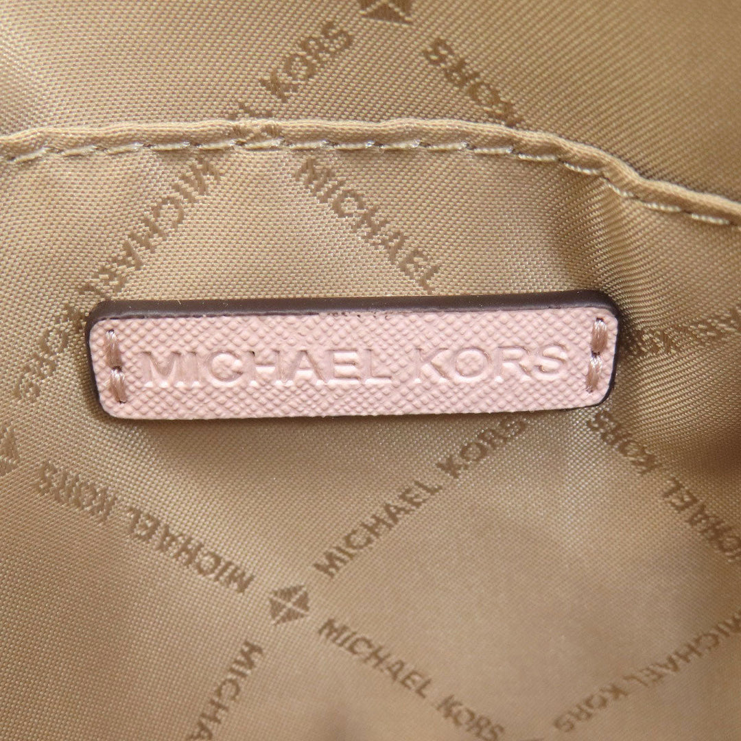 MICHAEL KORS Shoulder Bag PVC pink Long shoulder Women Used Authentic