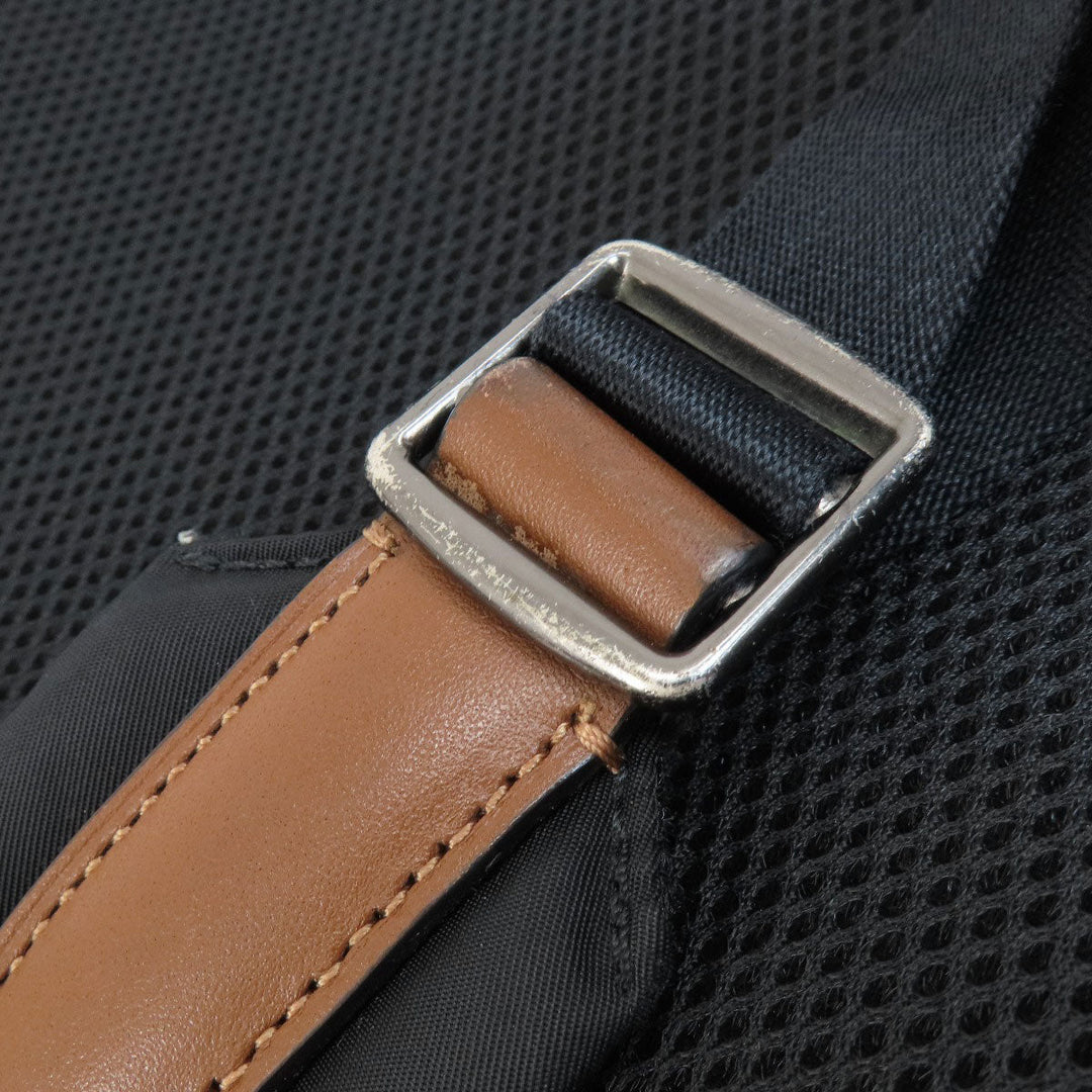 COACH Backpack F59321 leather black logo