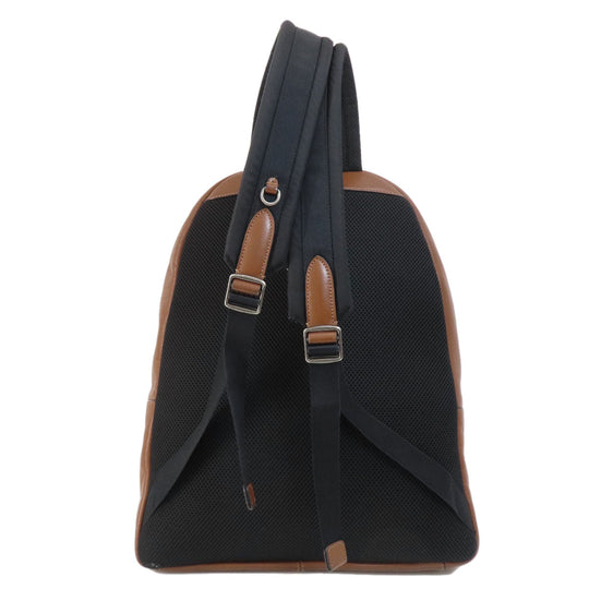 COACH Backpack F59321 leather black logo