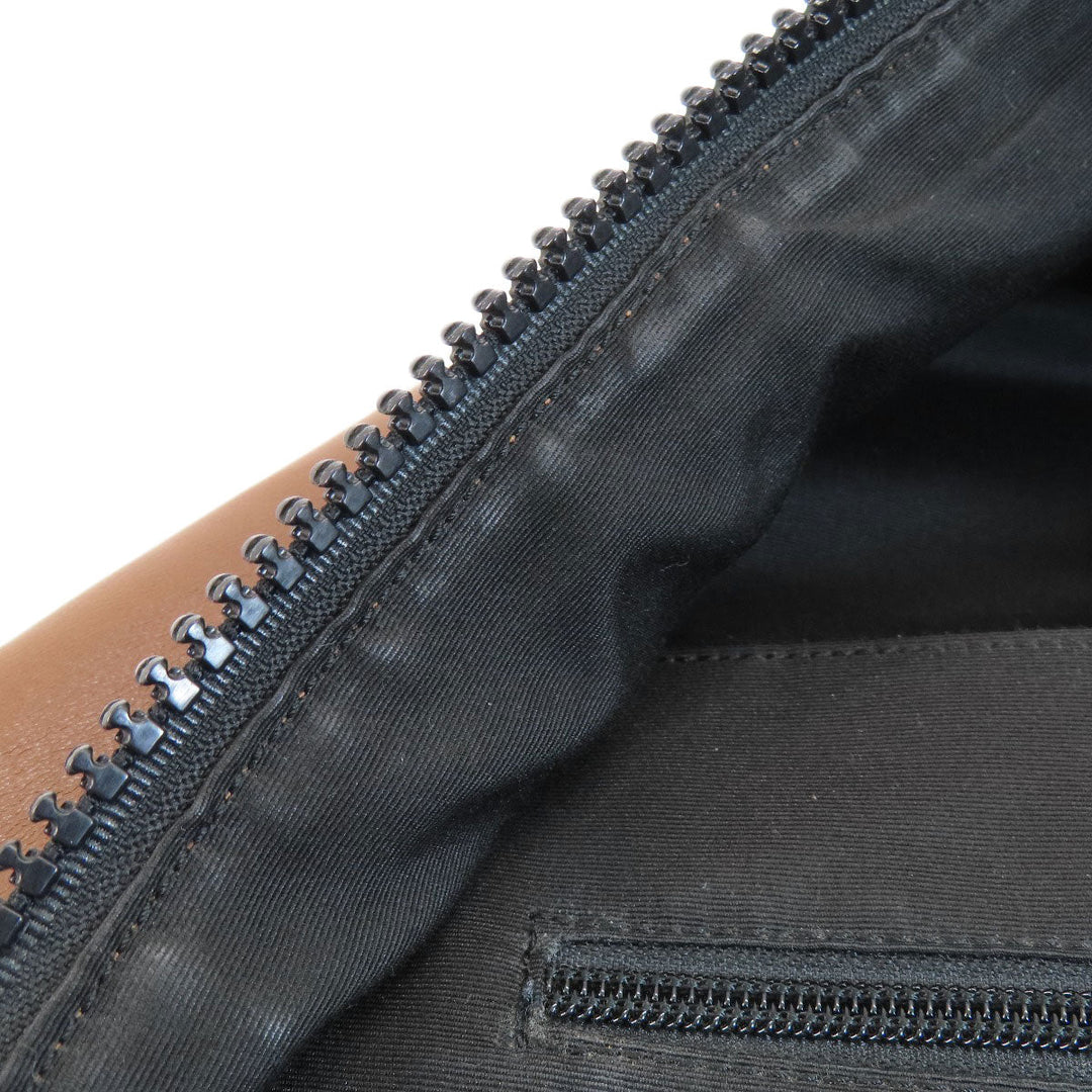 COACH Backpack F59321 leather black logo