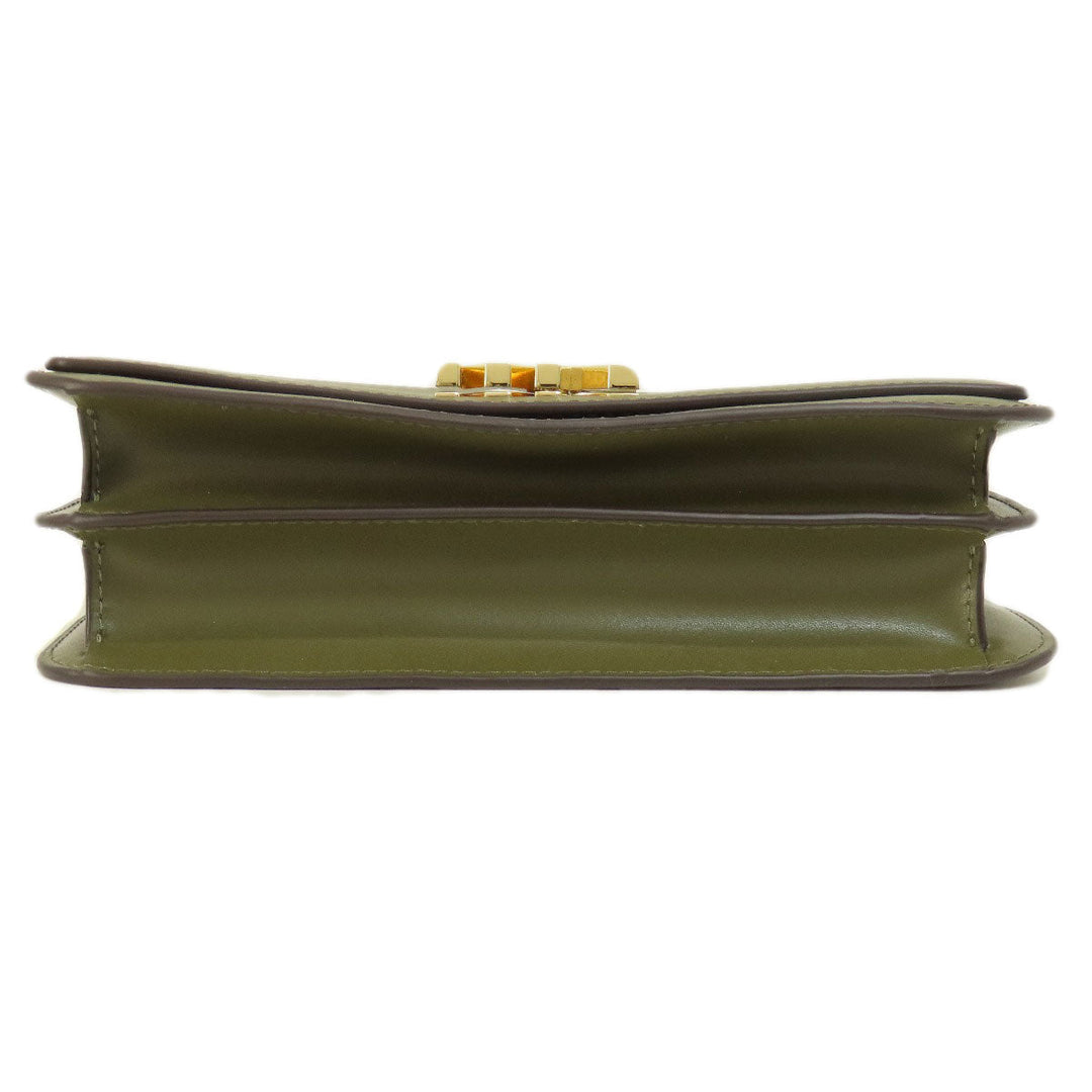 MICHAEL KORS Handbag leather green 2WAY