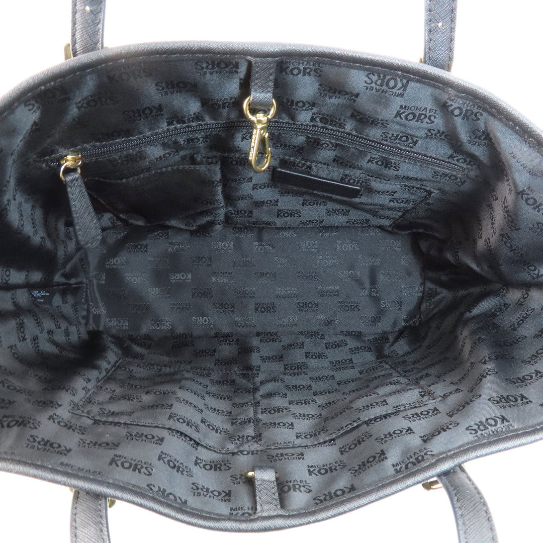 MICHAEL KORS Tote Bag PVC black With logo