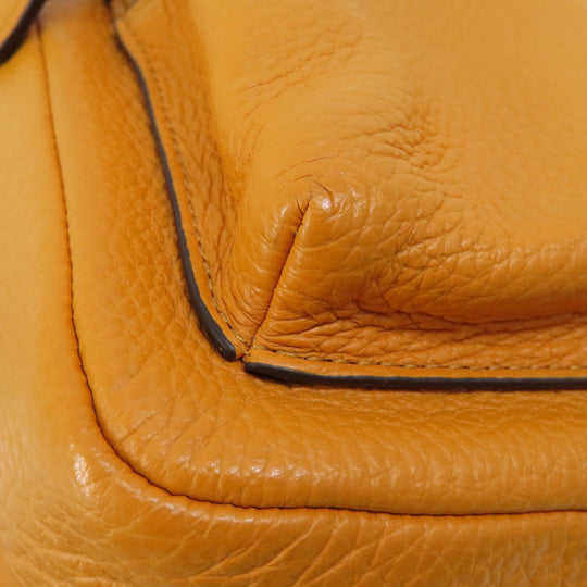 COACH Backpack F28995 leather yellow logo