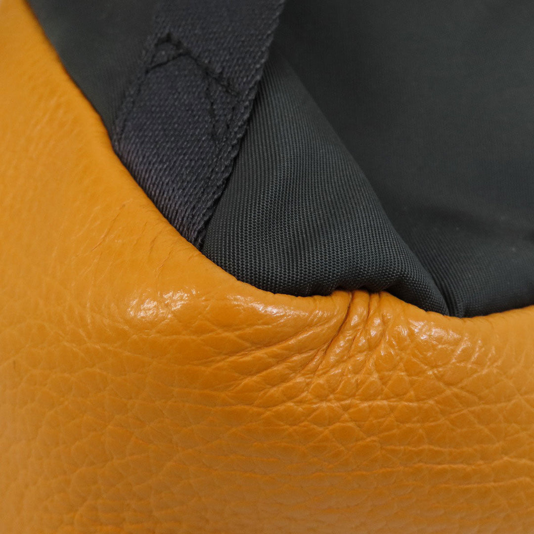 COACH Backpack F28995 leather yellow logo