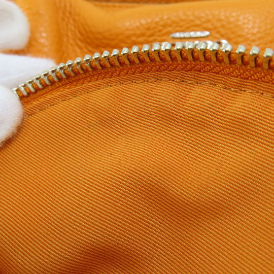 COACH Backpack F28995 leather yellow logo