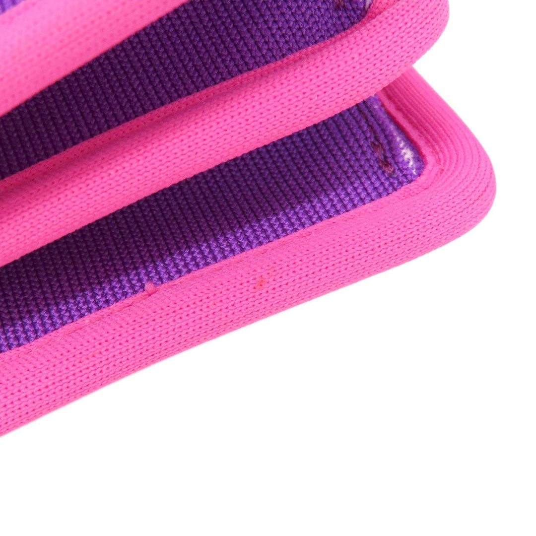 MARNI Shoulder Bag canvas pink logo Women Used Authentic