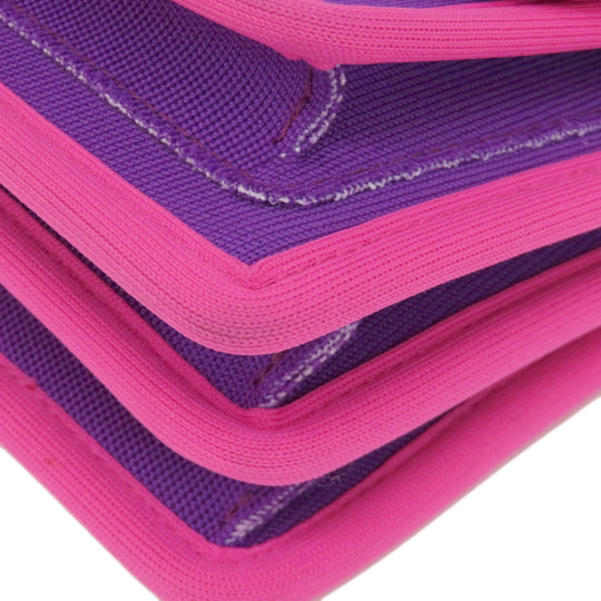 MARNI Shoulder Bag canvas pink logo Women Used Authentic