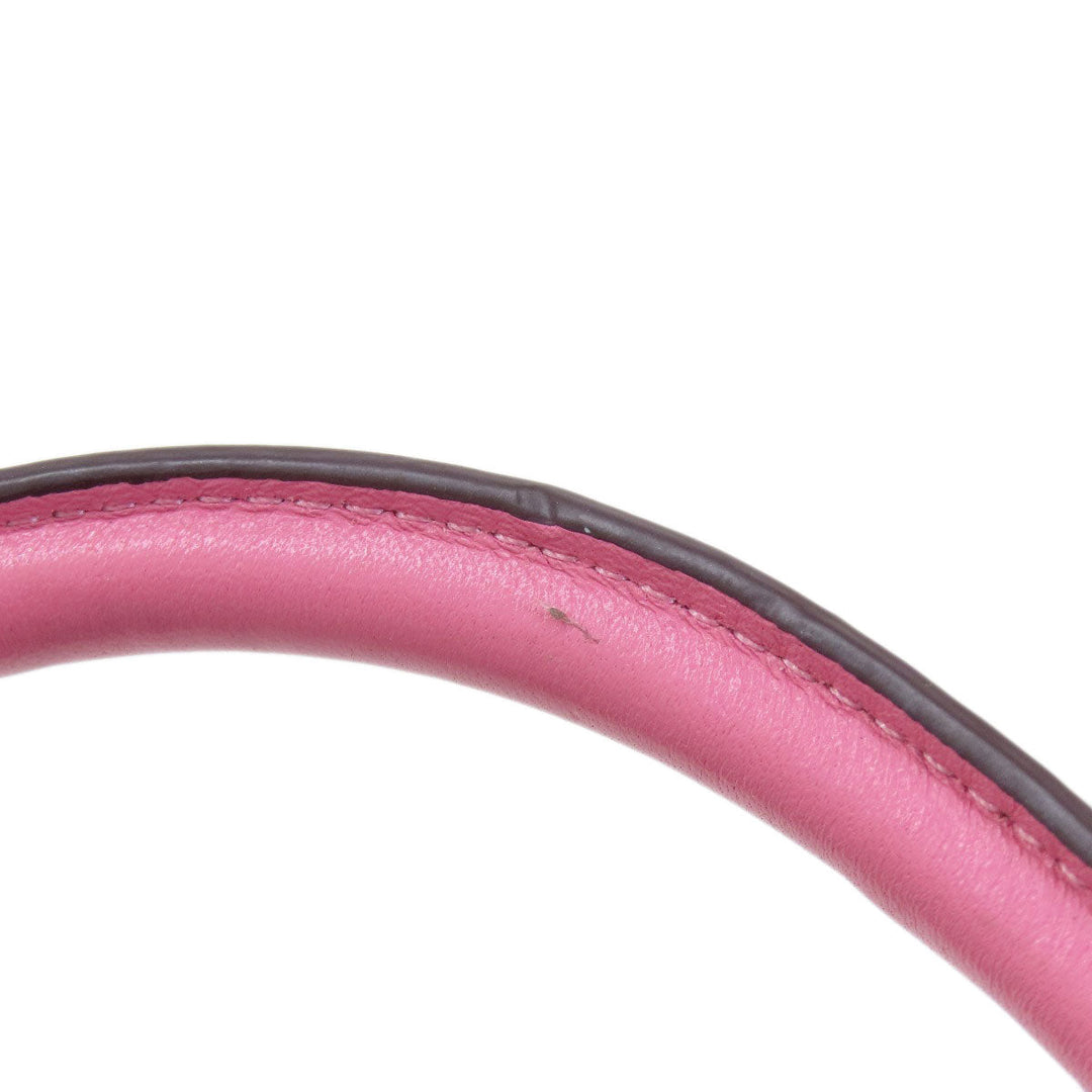 COACH Tote Bag F29564 PVC Brown Signature 2WAY