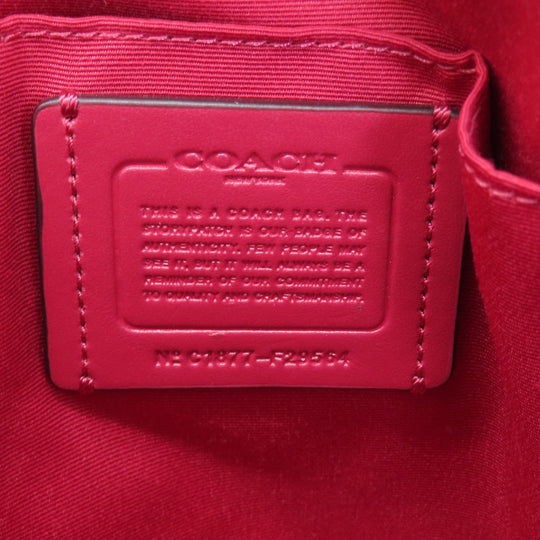 COACH Tote Bag F29564 PVC Brown Signature 2WAY