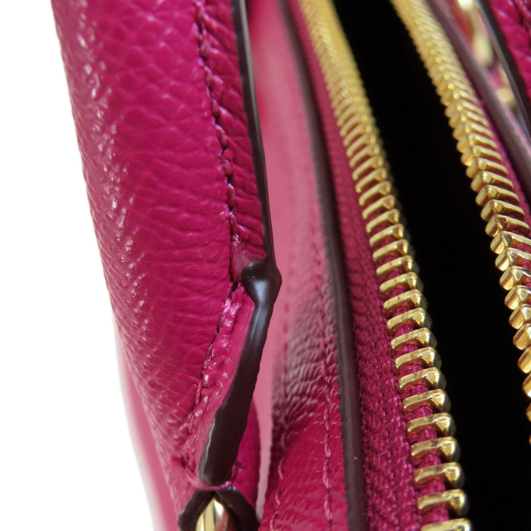 COACH Handbag 79946 PVC pink 2WAY Women Used Authentic