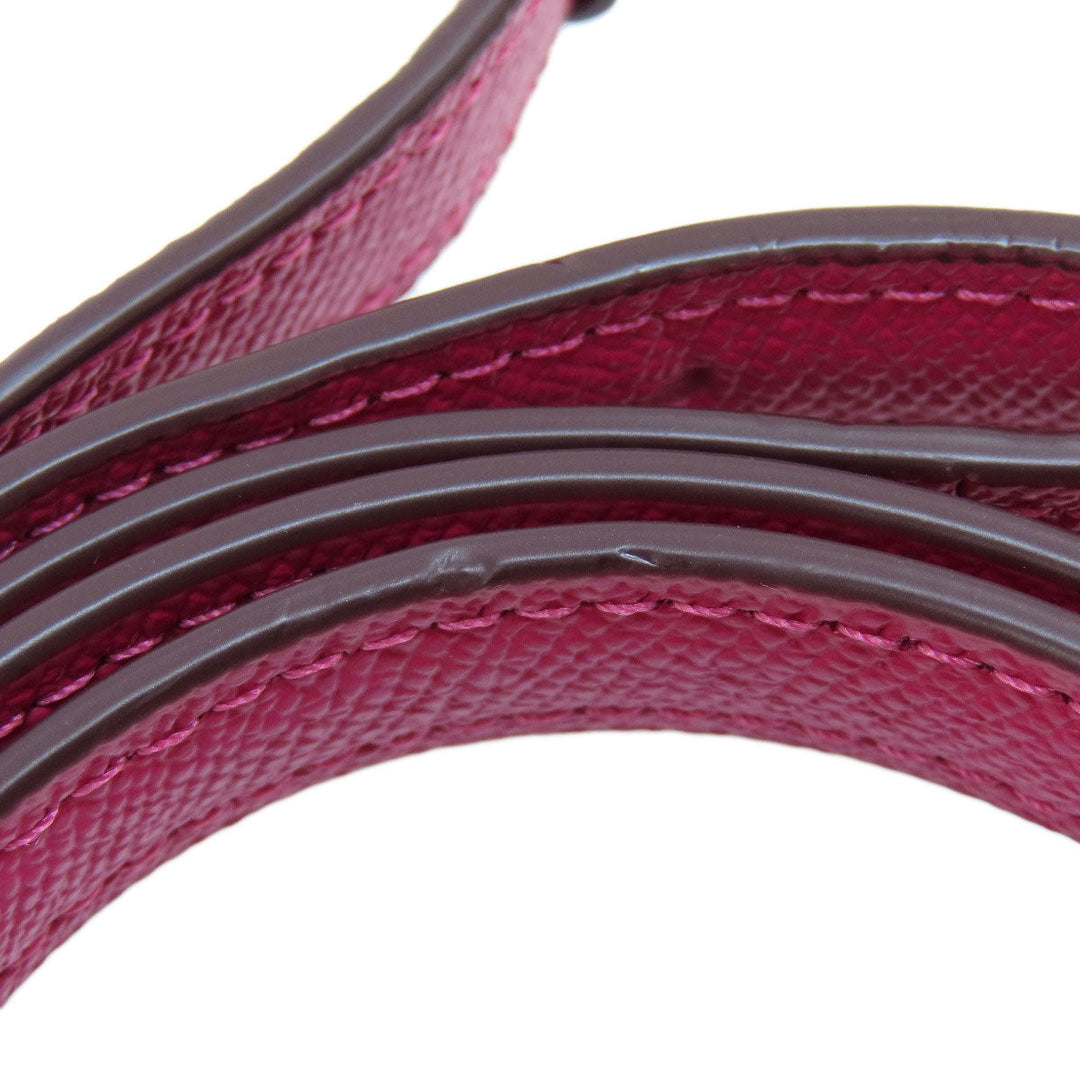 COACH Handbag 79946 PVC pink 2WAY Women Used Authentic