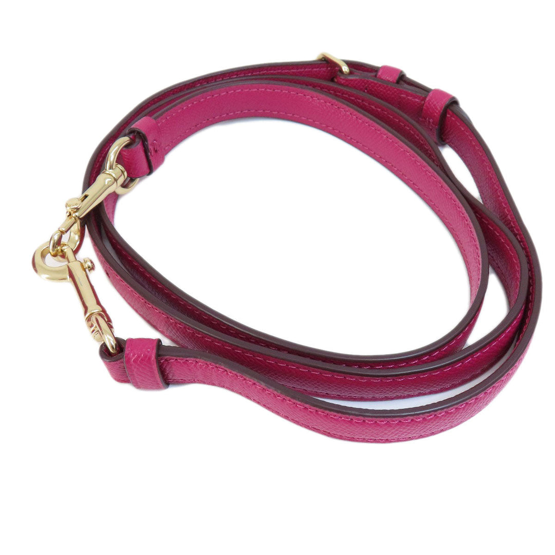 COACH Handbag 79946 PVC pink 2WAY Women Used Authentic