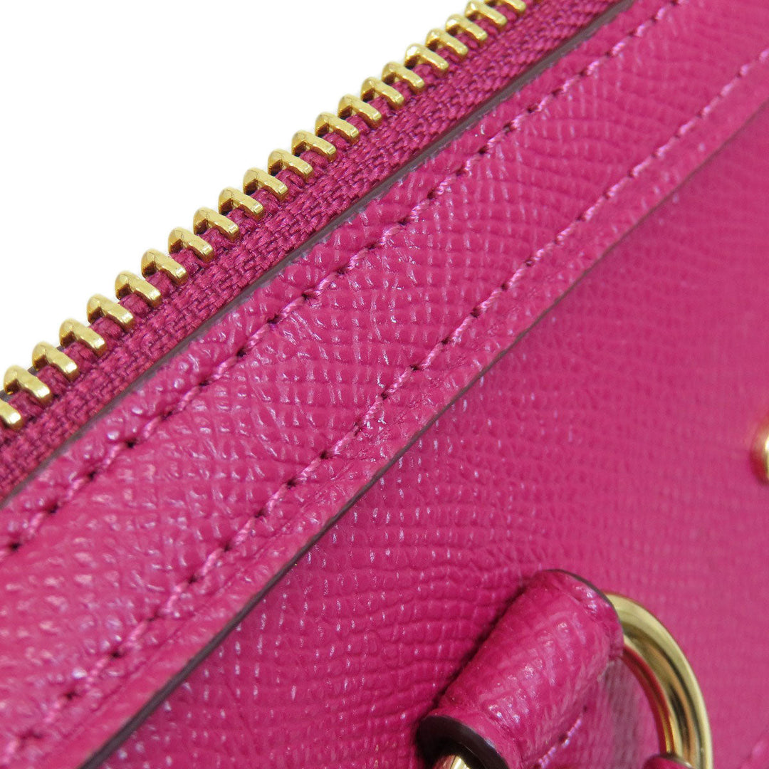 COACH Handbag 79946 PVC pink 2WAY Women Used Authentic