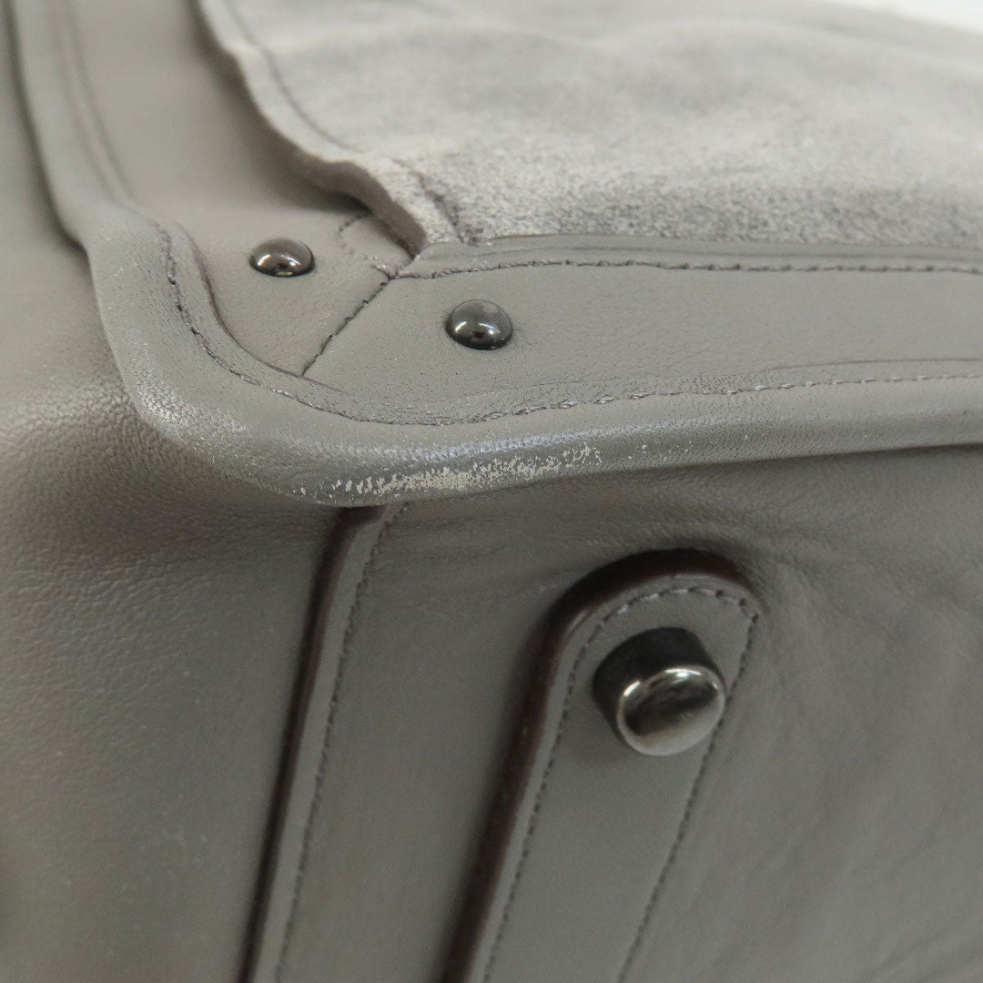 COACH Handbag 32316 leather gray Dreamer 2WAY Women Used Authentic