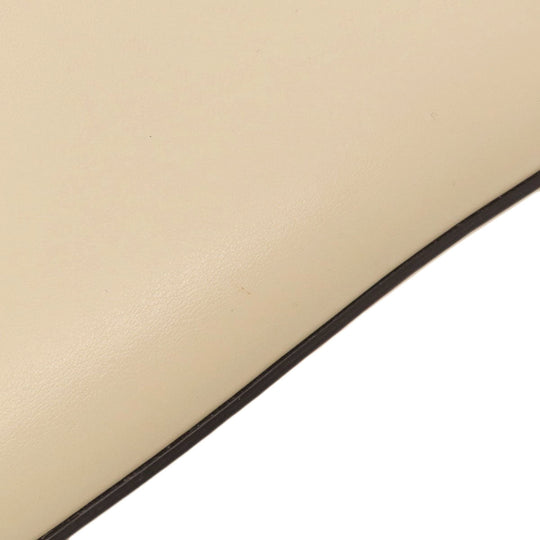 MARNI Handbag leather beige logo