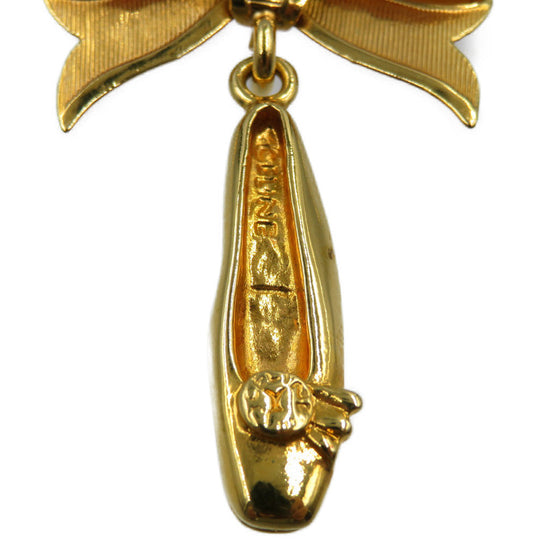 CELINE Necklace metal gold Women Used Authentic