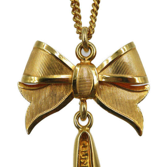 CELINE Necklace metal gold Women Used Authentic