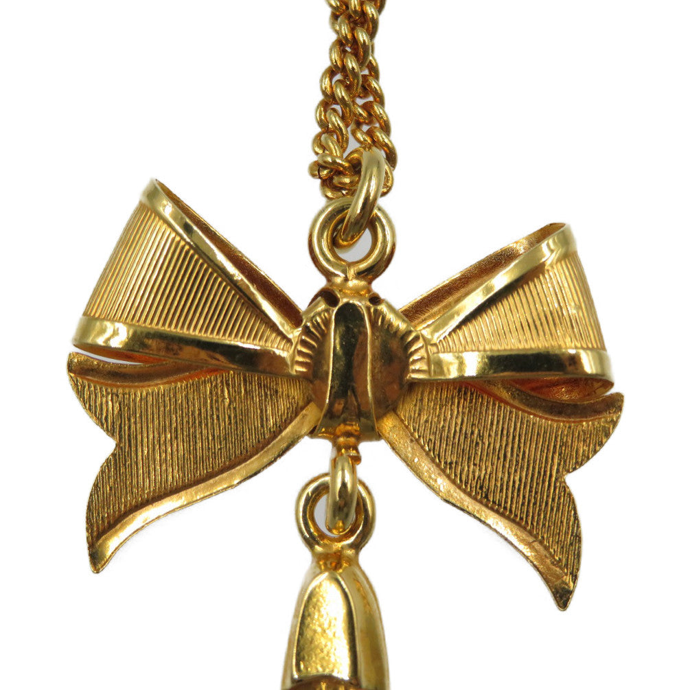 CELINE Necklace metal gold Women Used Authentic