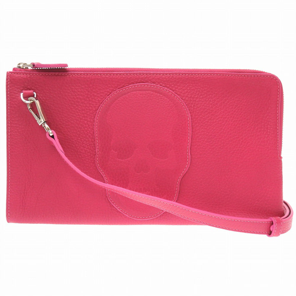 Lucien Pellat-Finet Shoulder Bag leather pink Morabito Collaboration Women(Unisex) Used Authentic