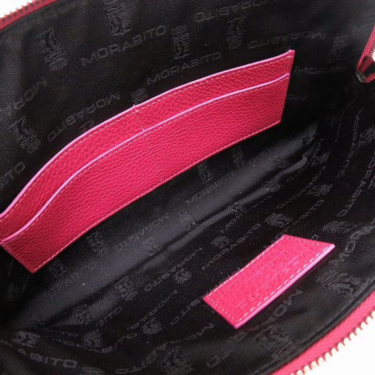 Lucien Pellat-Finet Shoulder Bag leather pink Morabito Collaboration Women(Unisex) Used Authentic