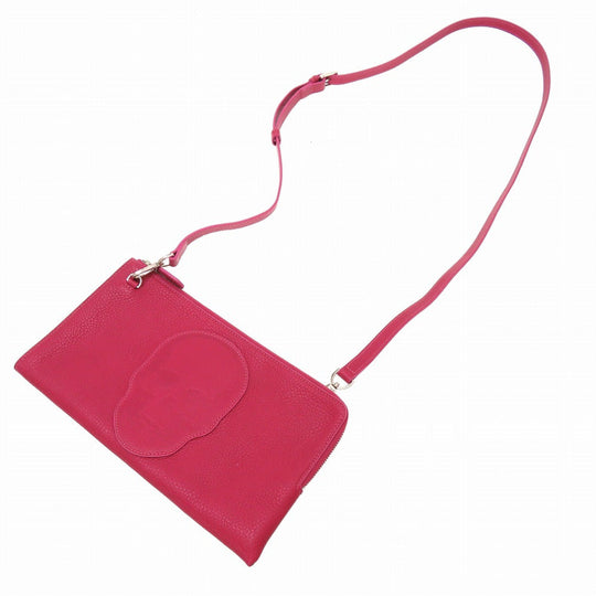 Lucien Pellat-Finet Shoulder Bag leather pink Morabito Collaboration Women(Unisex) Used Authentic