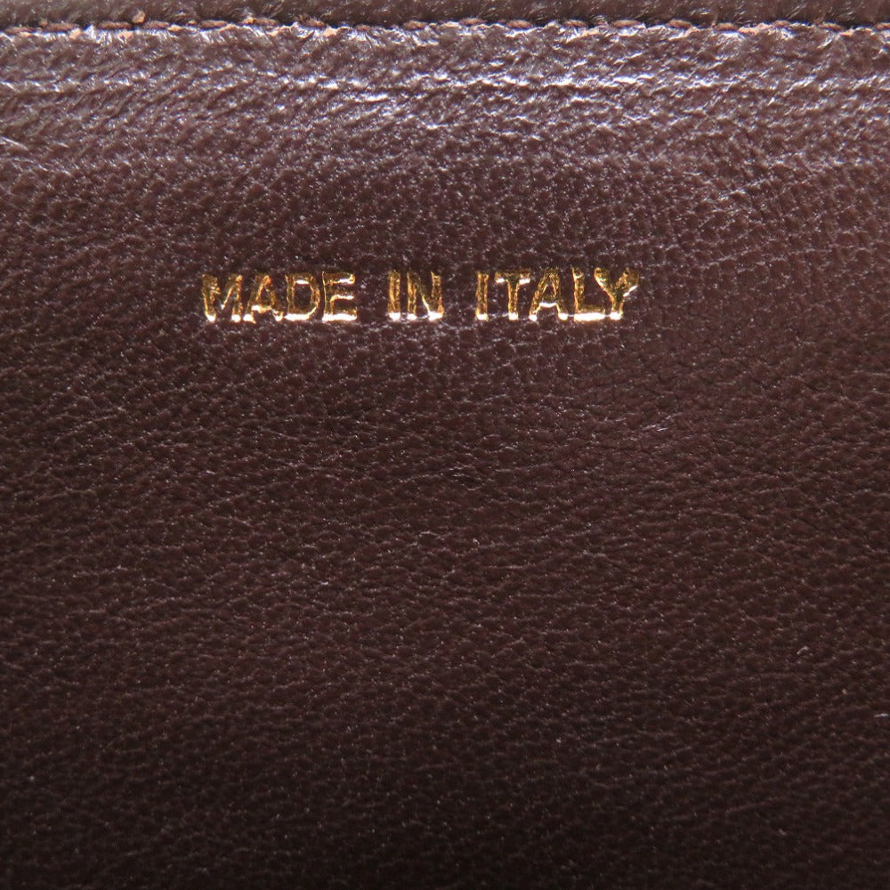 CHANEL Shoulder Bag Suede Brown Matelasse fringe COCO Mark