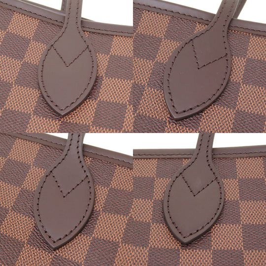 LOUIS VUITTON Tote Bag N41357 Damier canvas Brown Damier New Neverfull GM Women Used Authentic