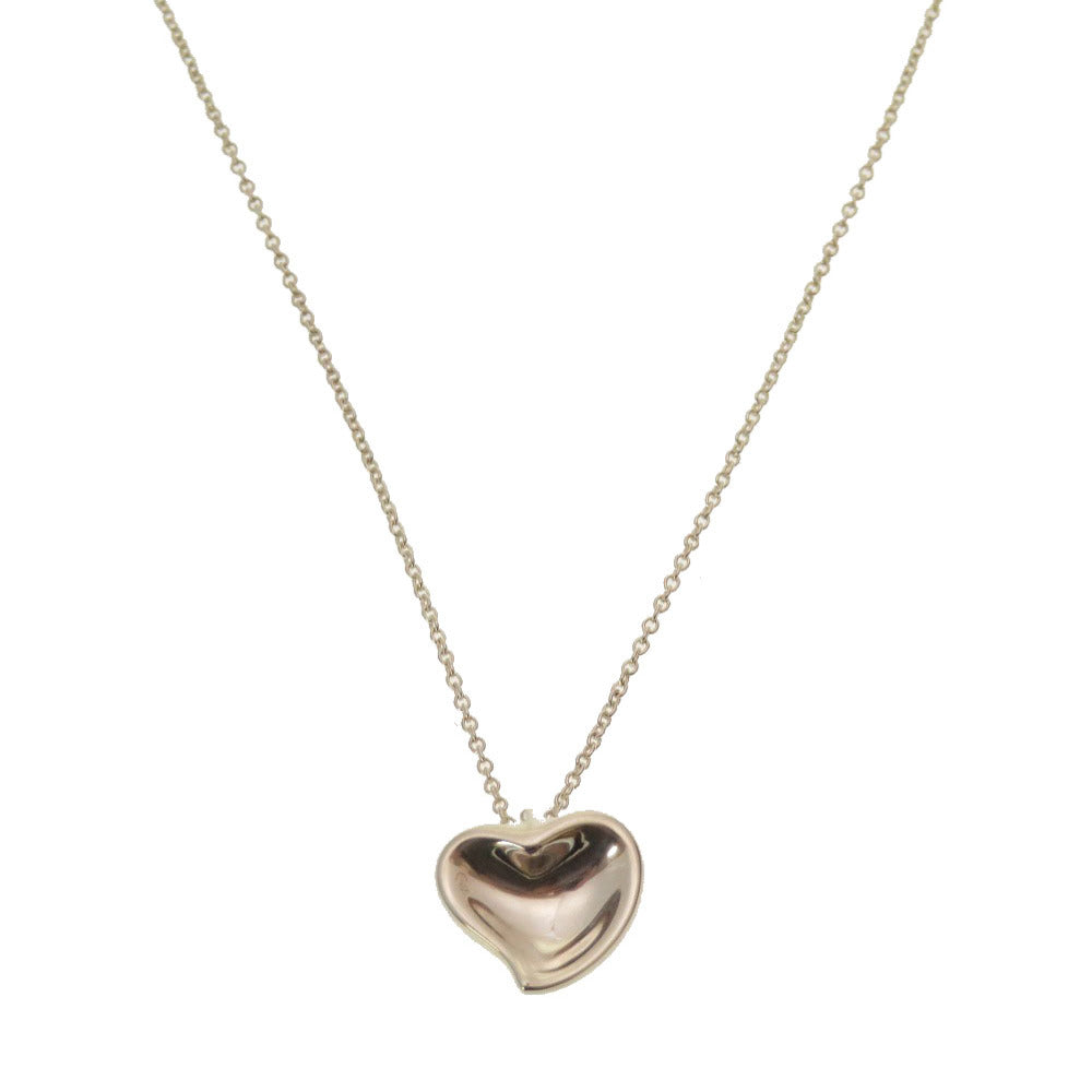 TIFFANY&Co. Necklace Silver925 Silver Elsa Peretti Curved Heart Women Used Authentic
