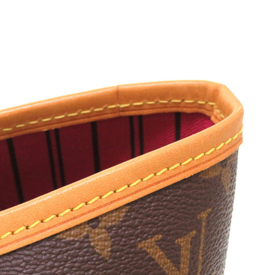 LOUIS VUITTON Tote Bag M41178 Monogram canvas Pivoonne Monogram New Neverfull MM Women Used Authentic