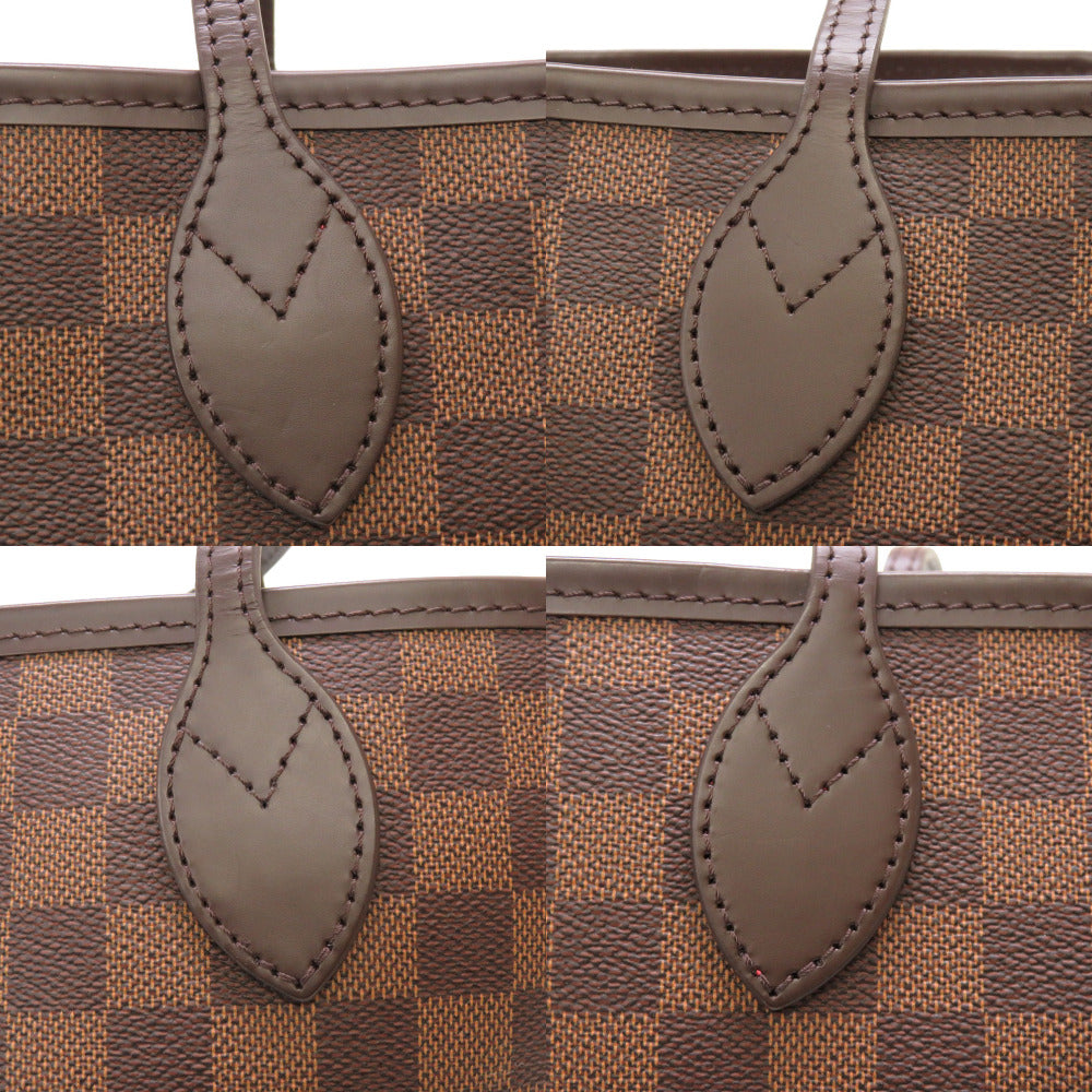 LOUIS VUITTON Tote Bag N41358 Damier canvas Slys Damier New Neverfull MM Women Used Authentic