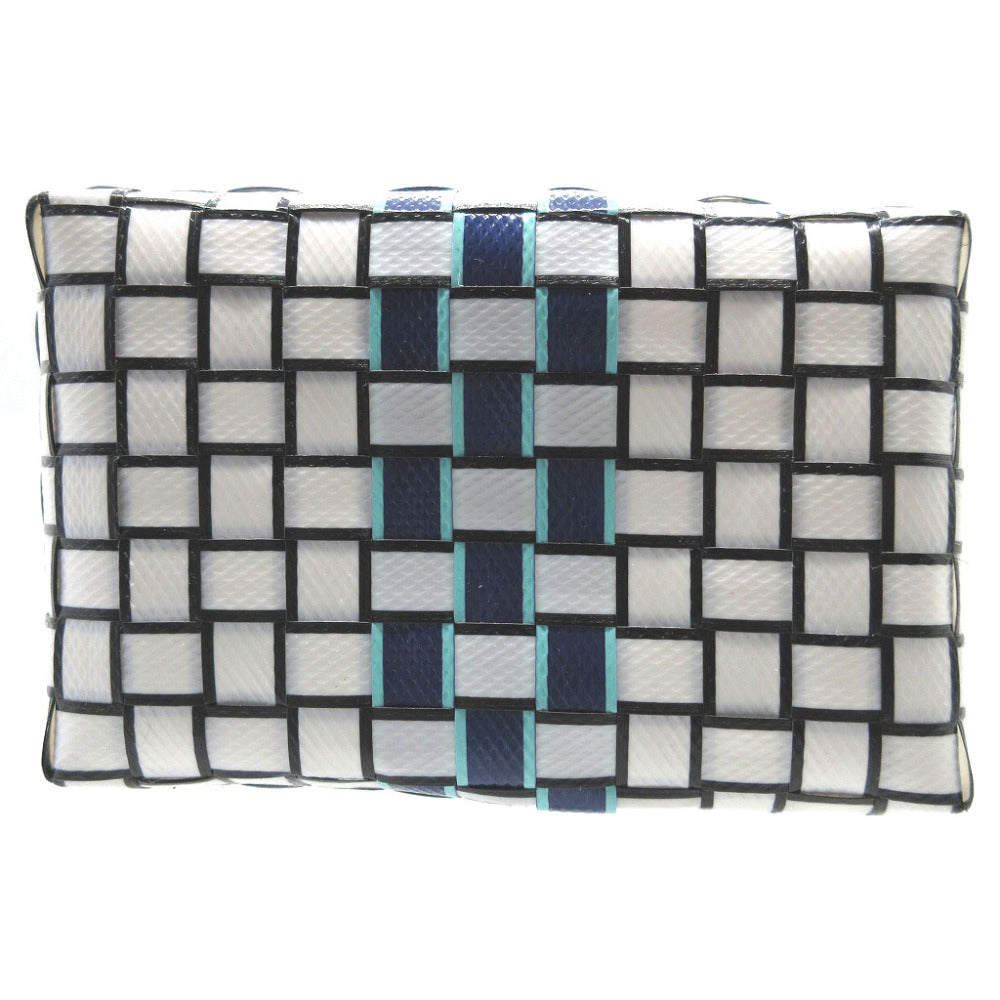 MARNI Handbag plastic white Micro Basket Bag Women Used Authentic