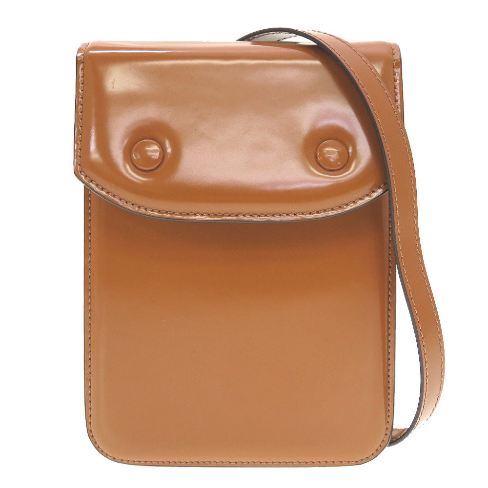 Maison Margiela Shoulder Bag S35WG0159 leather Brown chest Women(Unisex) Used Authentic