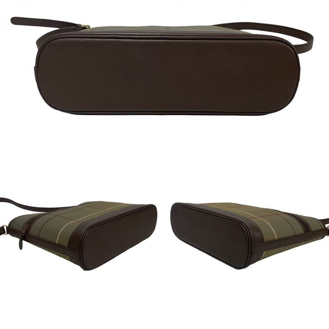 BURBERRY Shoulder Bag canvas Brown