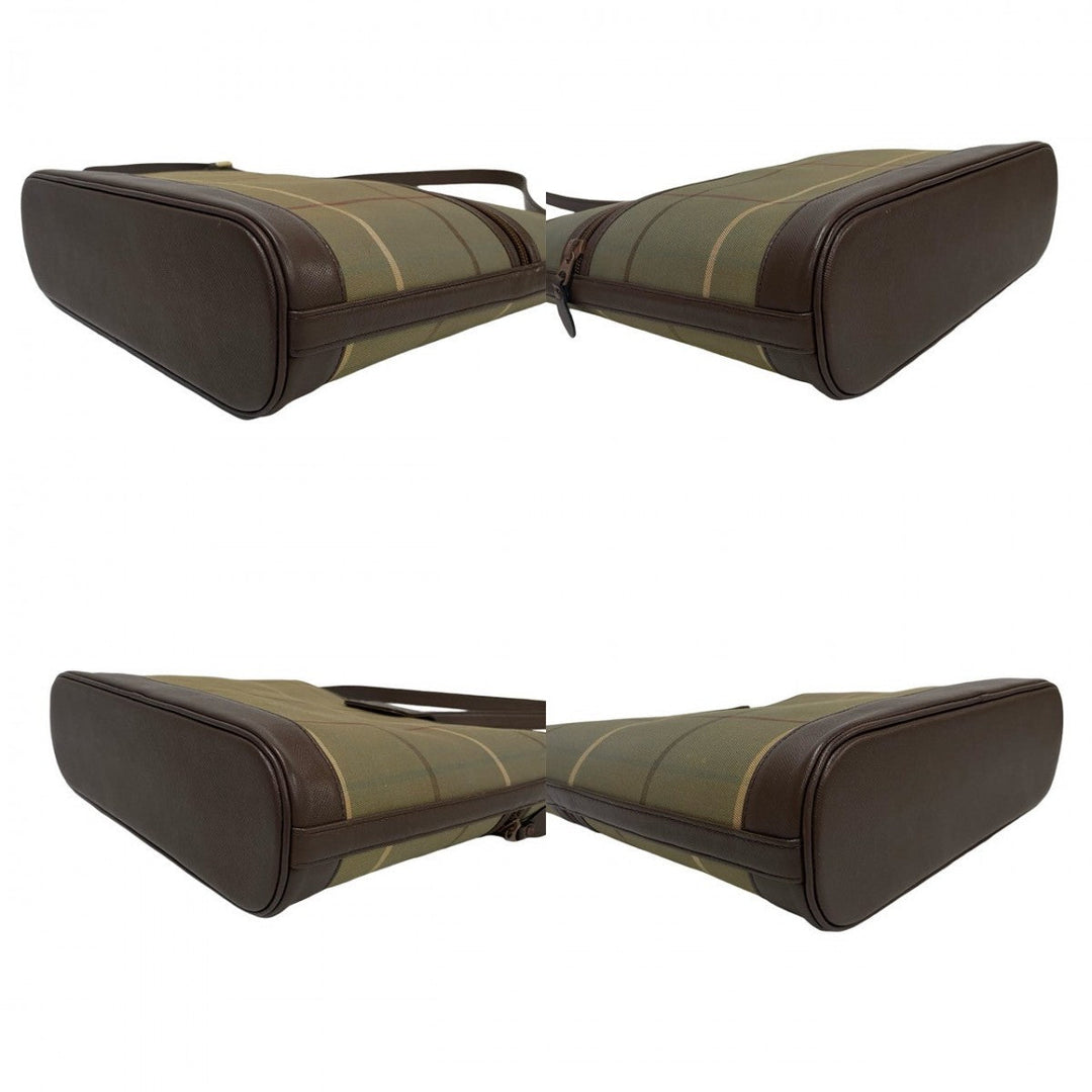 BURBERRY Shoulder Bag canvas Brown